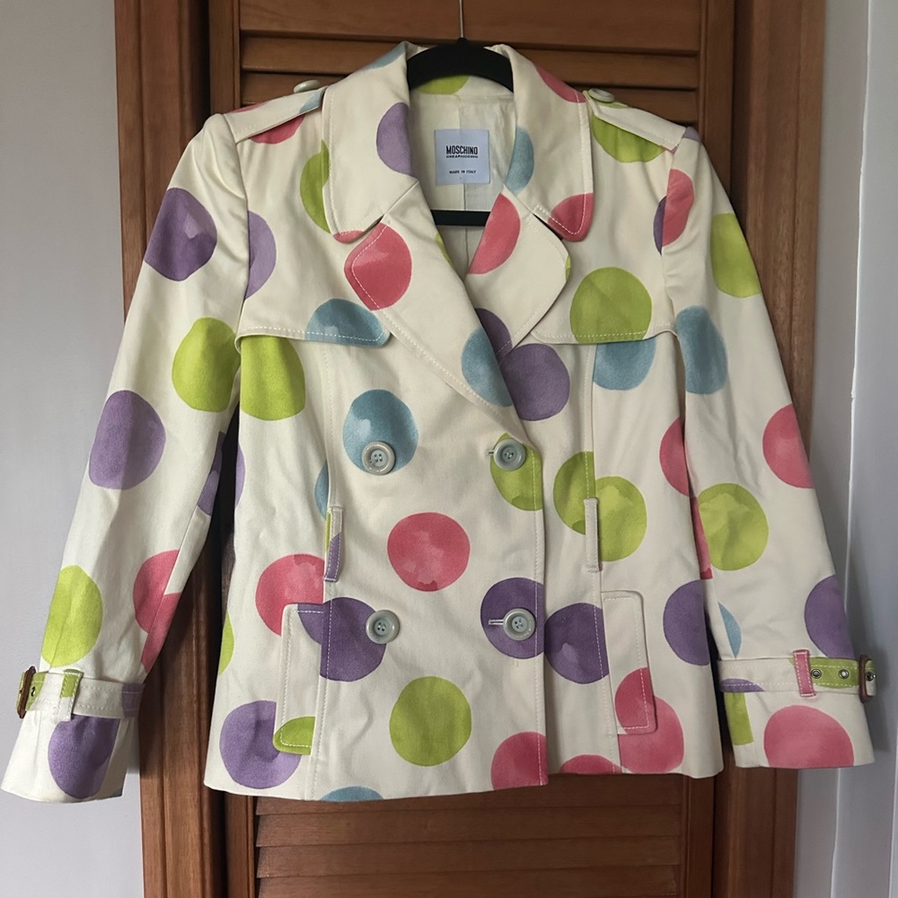 EUC Moschino cropped jacket
